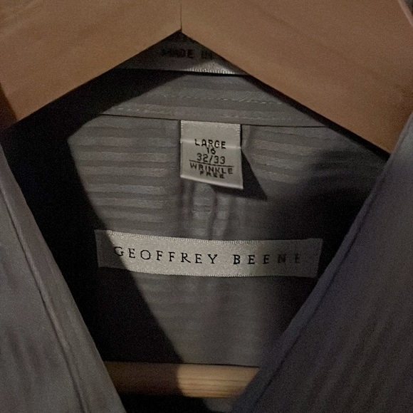 Geoffrey Beene Dress Shirt - Men’s L - Picture 3 of 4